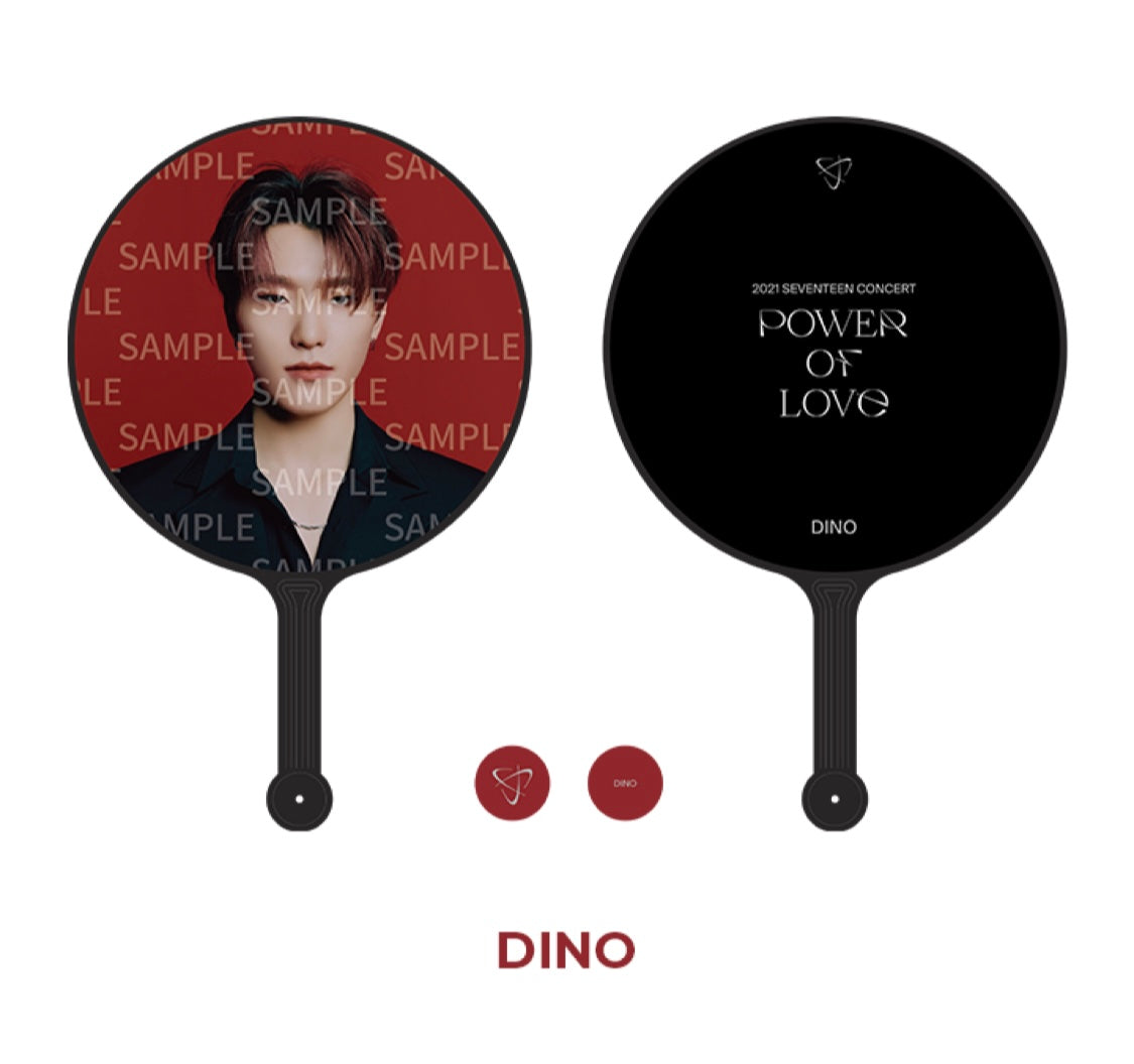 SEVENTEEN ディノ power of love うちわ プレフォト SEVENTEEN