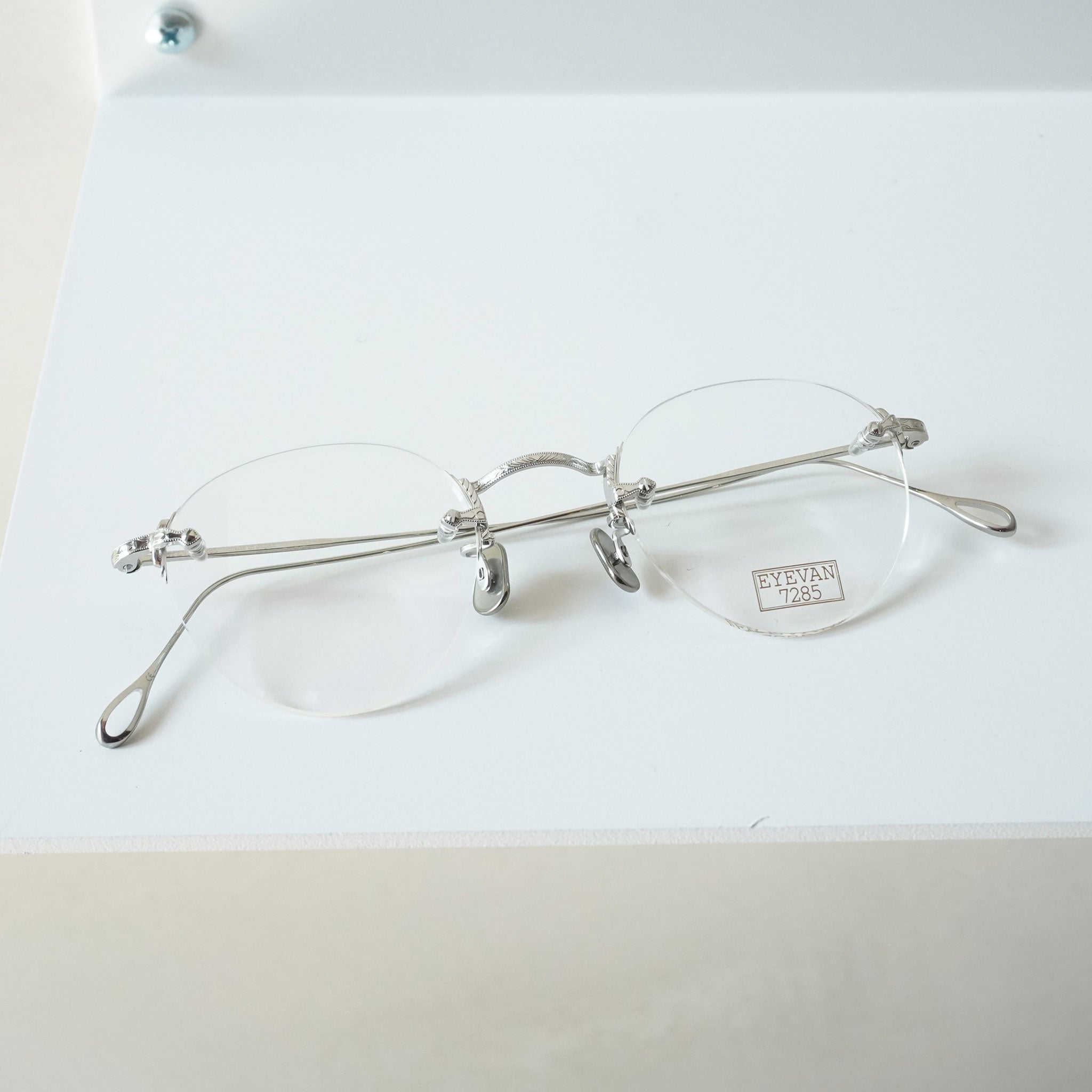 EYEVAN 7285 アイヴァン 7285 / 140 / 800 - SILVER / メガネ – KRANC