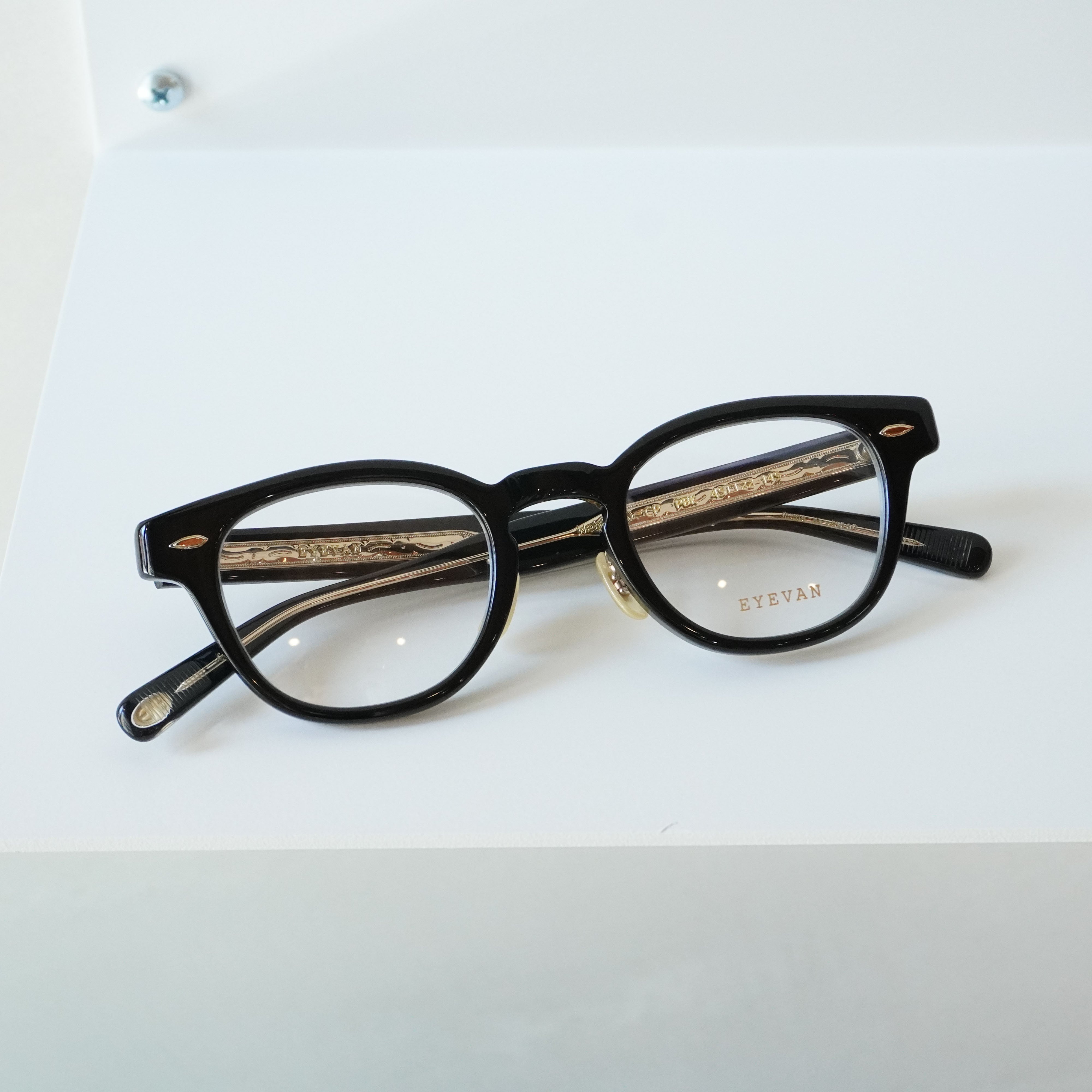 EYEVAN / WEBB-CP 47 / PBK (PIANO BLACK) / Glasses – KRANC OPTICAL