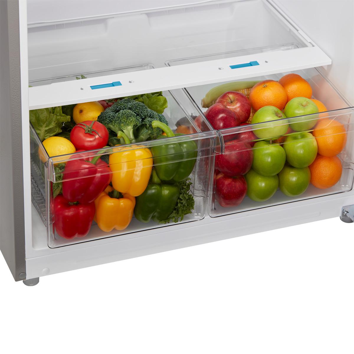 MIDEA MRT18D3BST 18 cu. ft. Garage Ready Top-Freezer Refrigerator