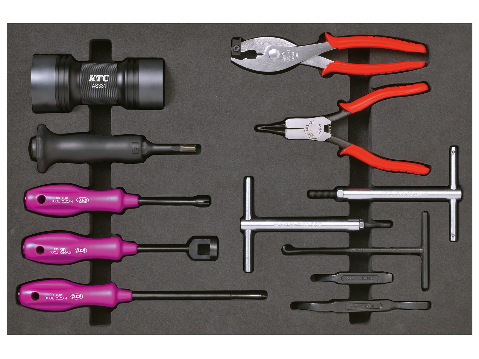 ブレーキメンテナンスツールセット（ドラムブレーキ用）[12点