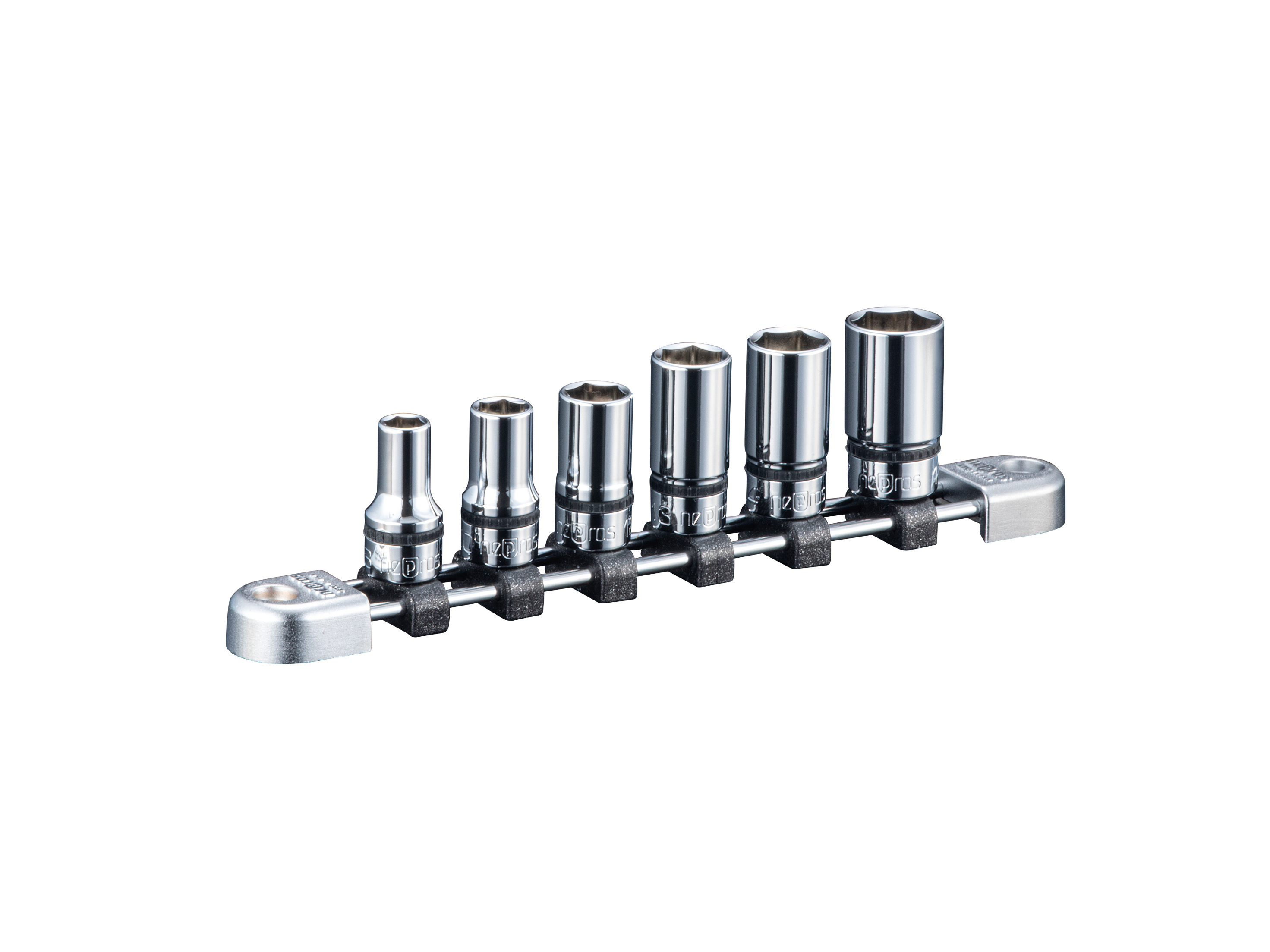 ネプロス 9.5sq.セミディープソケットセット[6コ組] | KTCツール