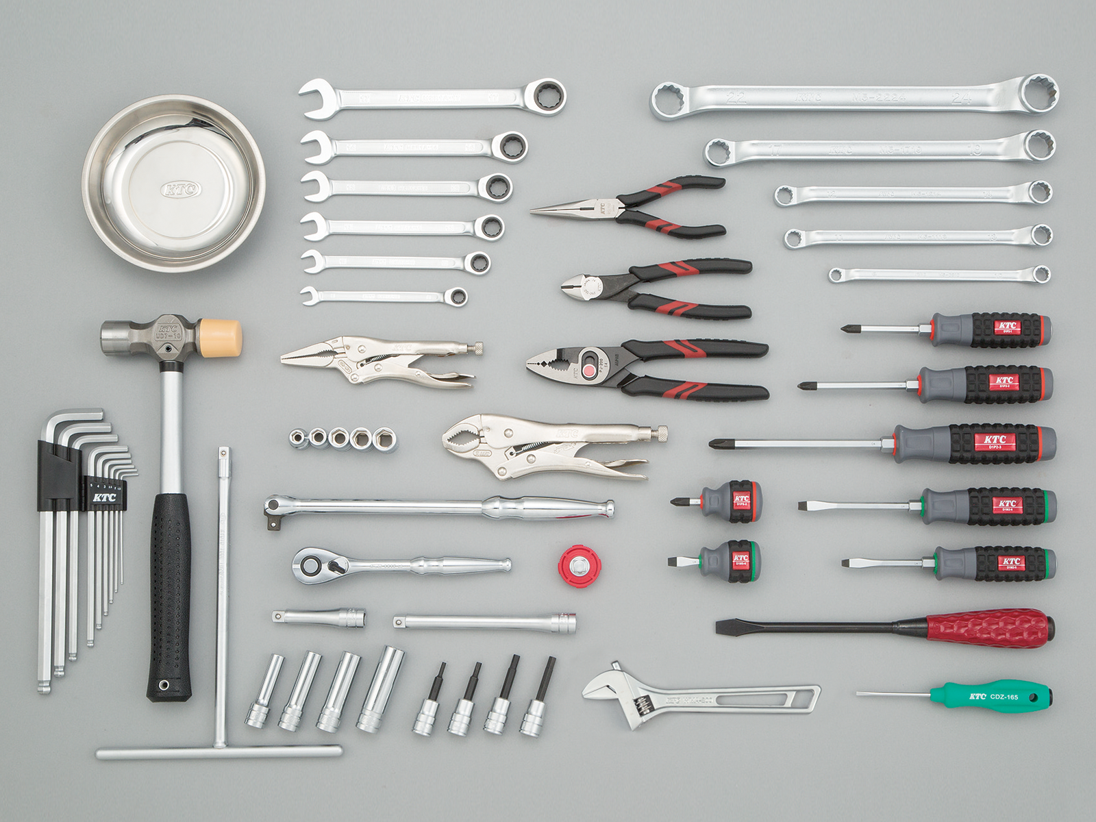 2021SKセール限定品】9.5sq.工具セット 二輪整備向け（チェストタイプ