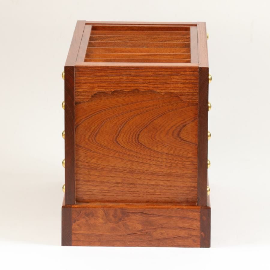 ケヤキ製 賽銭箱 1尺5寸（幅46cm） 日本製 国産 寺院 社寺 神社