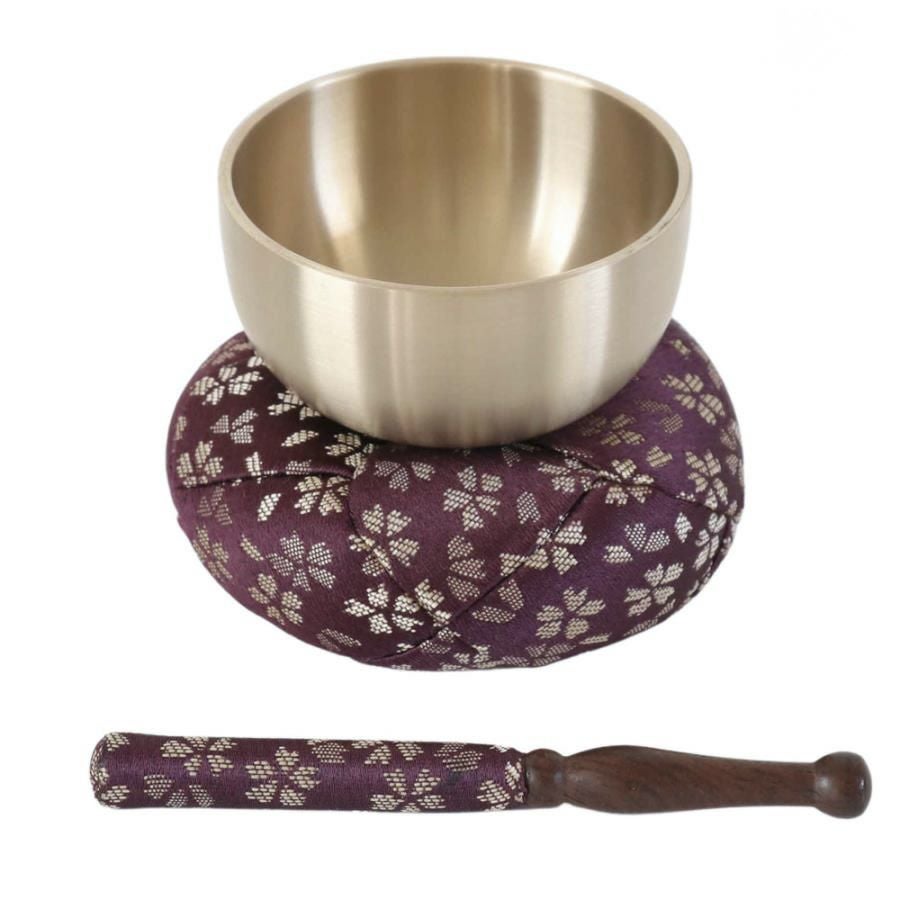 仏具 おりん 国産 おりんセット 2.8寸 【日和(ひより)】 （直径8.5cm