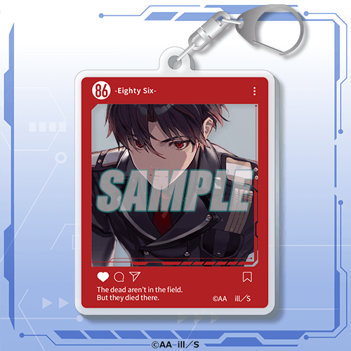 86-エイティシックス- くじ引き堂 電撃文庫30周年記念 キーホルダー