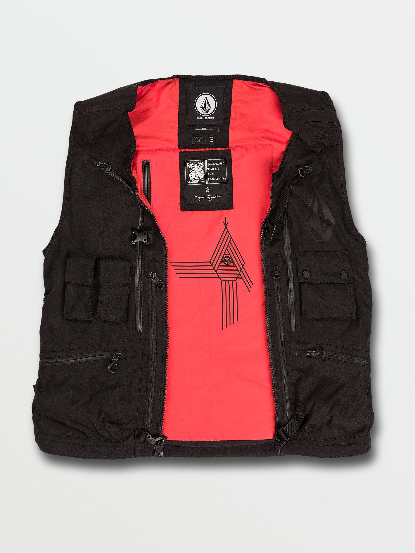 Volcom Iguchi Slack Vest Herra Black – kuldi