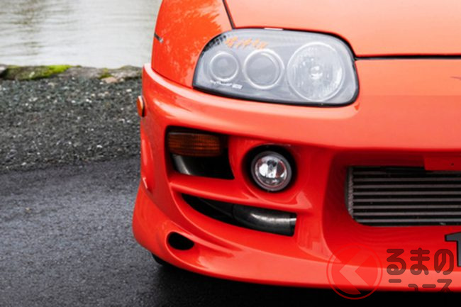 1300万円のトヨタ「スープラ ワイスピ仕様」登場！ オレンジボディ