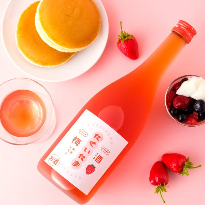 ださいたま梅酒 秩父いちご | 埼玉県の梅酒 | クラフト酒・日本酒の