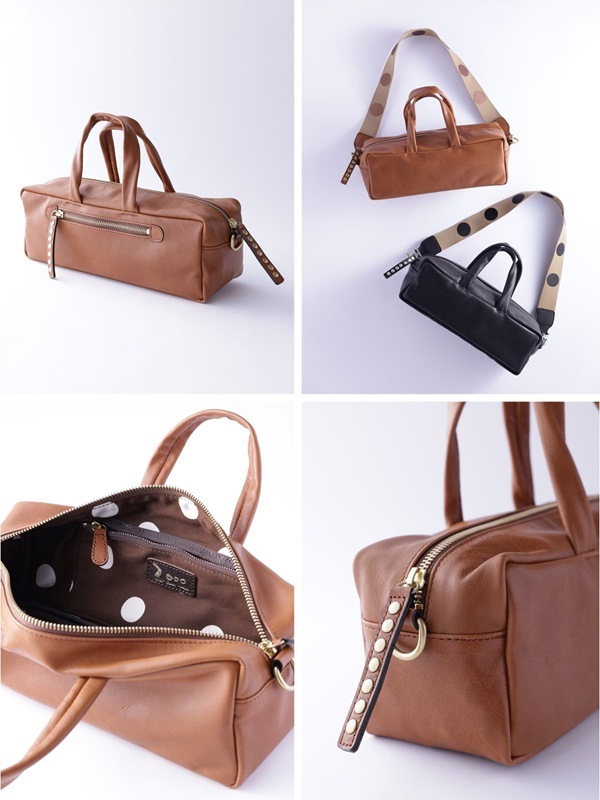 サラッと決まる名品 01：「ドゥミル」の2ウェイ横長ボストンバッグ