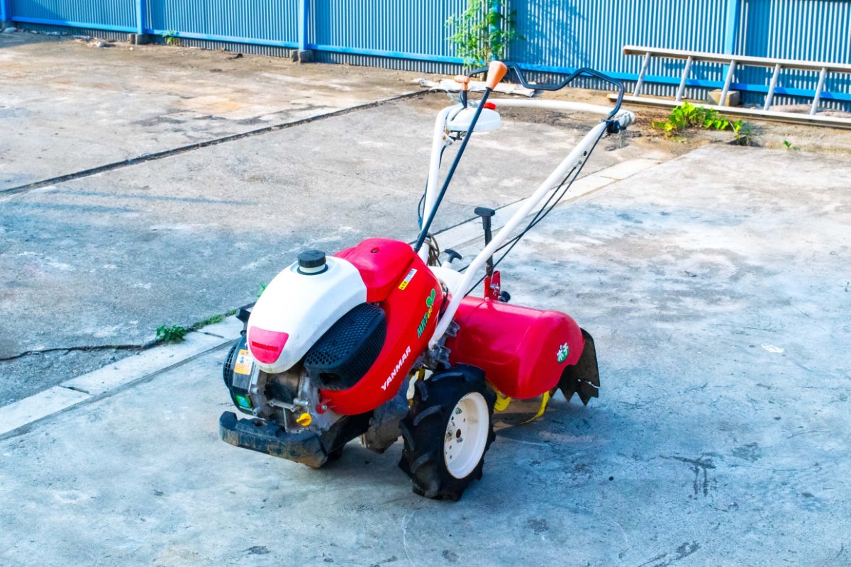 ヤンマー 耕運機ポチMRT6DX＆畝立機＆アルミラダー2本の4点セット