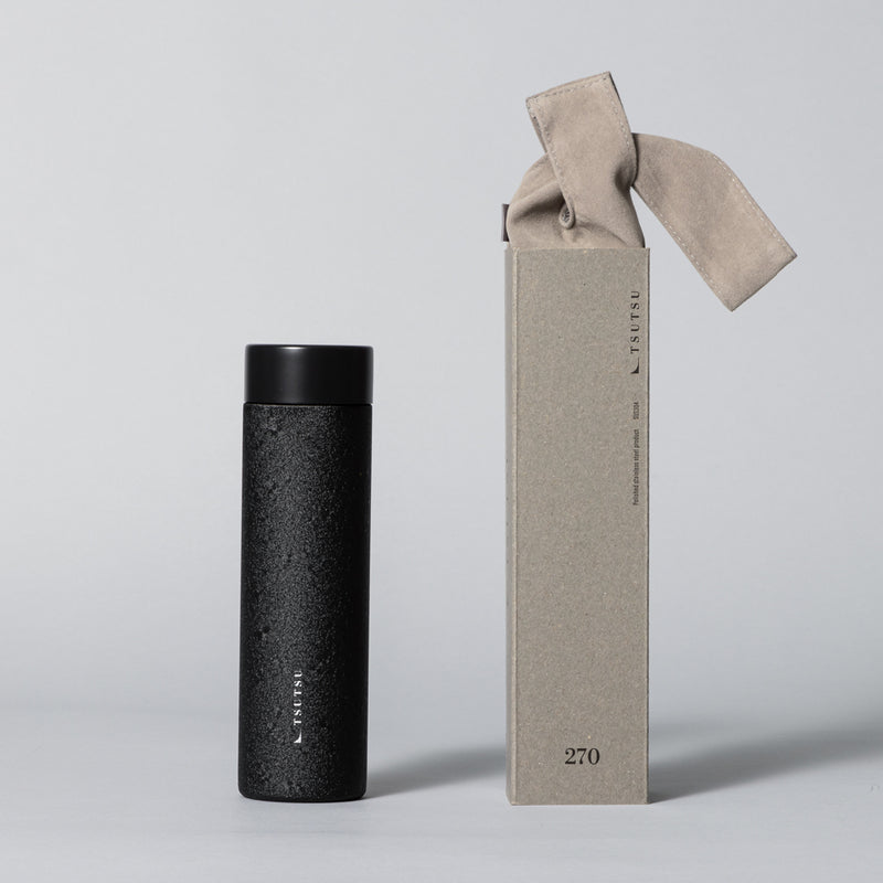 TSUTSU Tumbler 270ml Iron Black ステンレスタンブラー アイアン