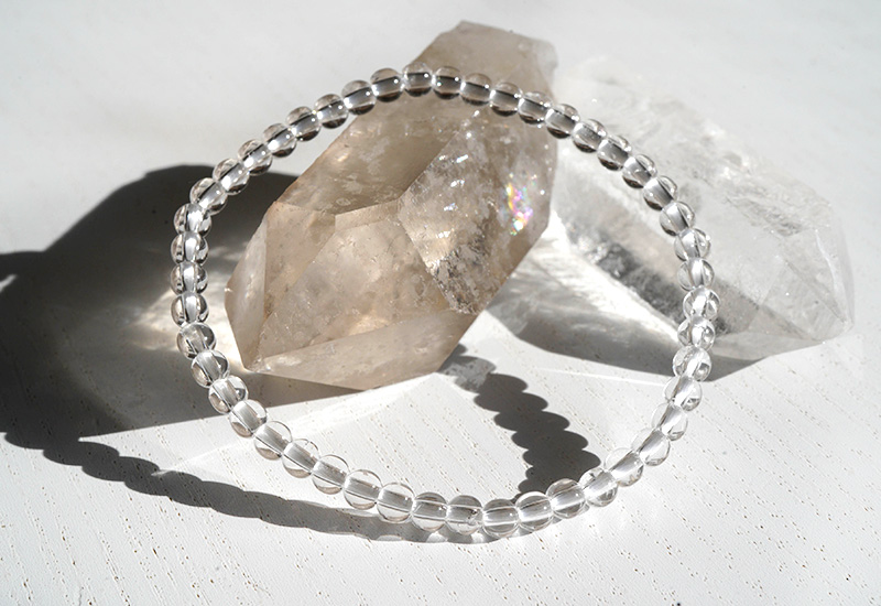 タンザニアマスタークォーツ（モンドクォーツ）・ブレスレット – kuwa