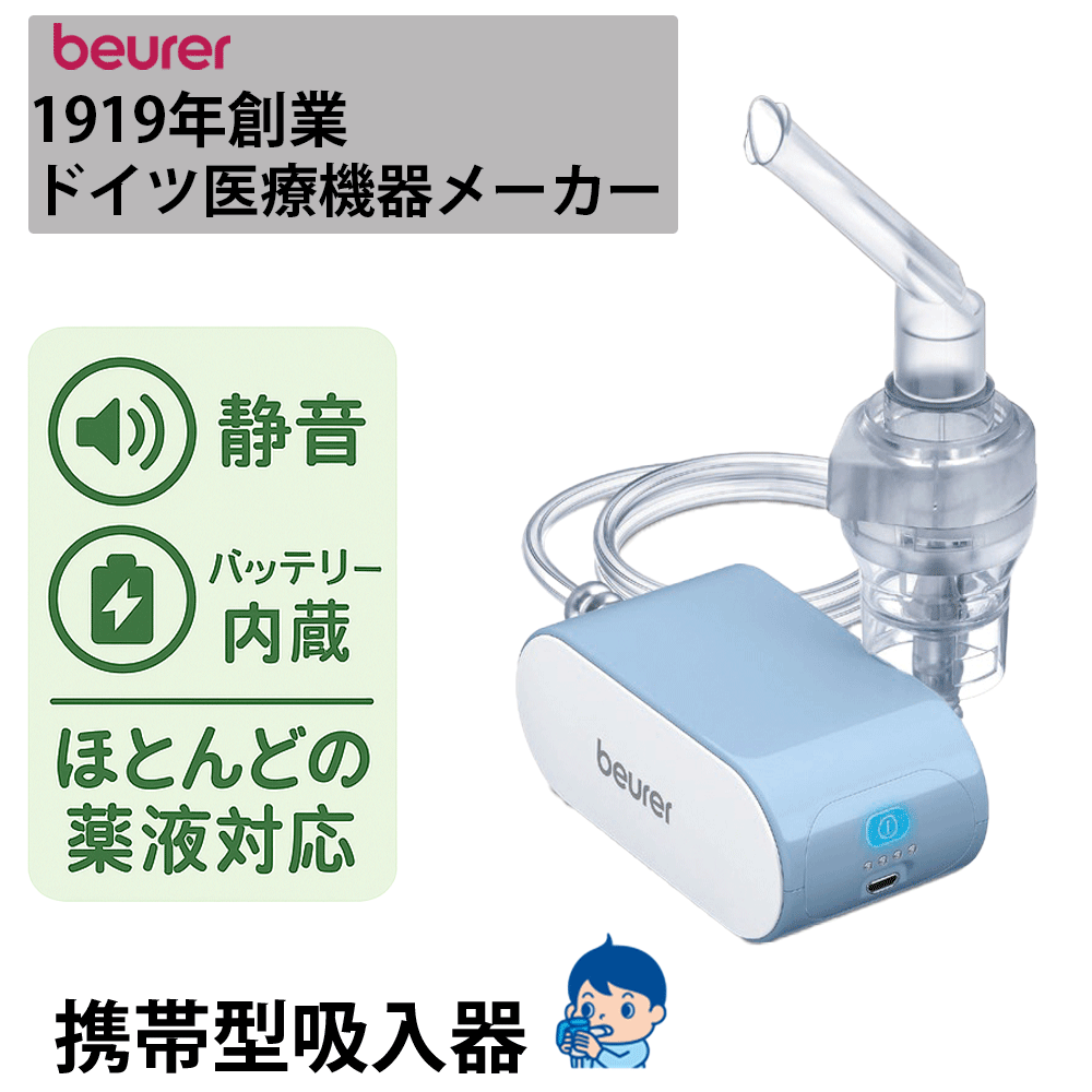 吸入器.com / バッテリー式 携帯型吸入器 beurer ボイラー IH60