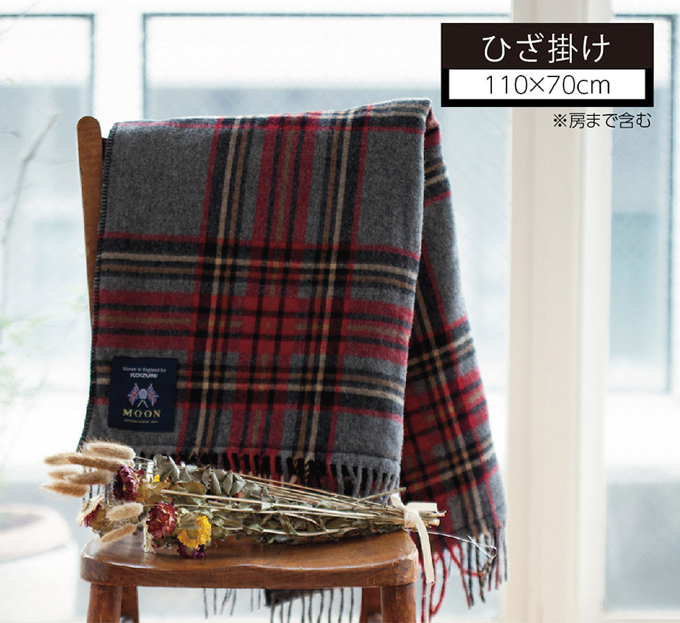 販売終了[アウトレット]MOON電気ひざ掛け110x70cmKDH-M415 | コイズミ