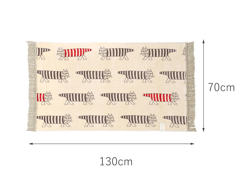 販売終了】電気毛布(ひざ掛け)リサ・ラーソン130x70cmKDH-L126