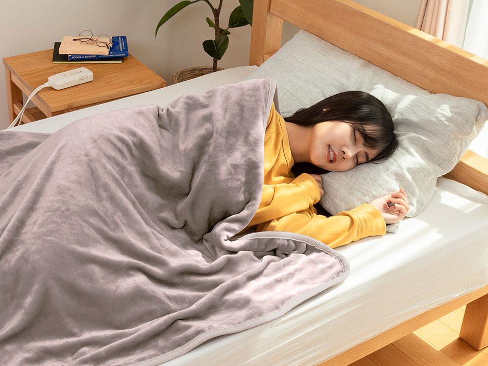 販売終了】電気毛布（掛け敷き）うるおいタッチ188x120cmKDK-75237M