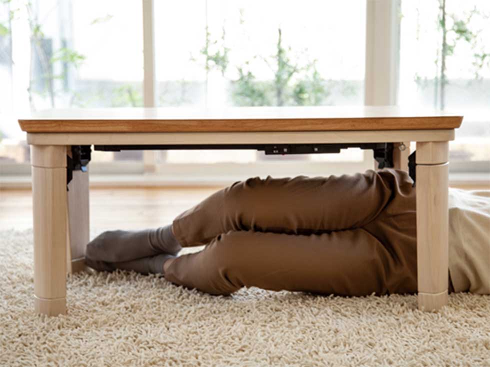 販売終了】家具調こたつフラットヒーター90x60cmKTR-3206F | コイズミ