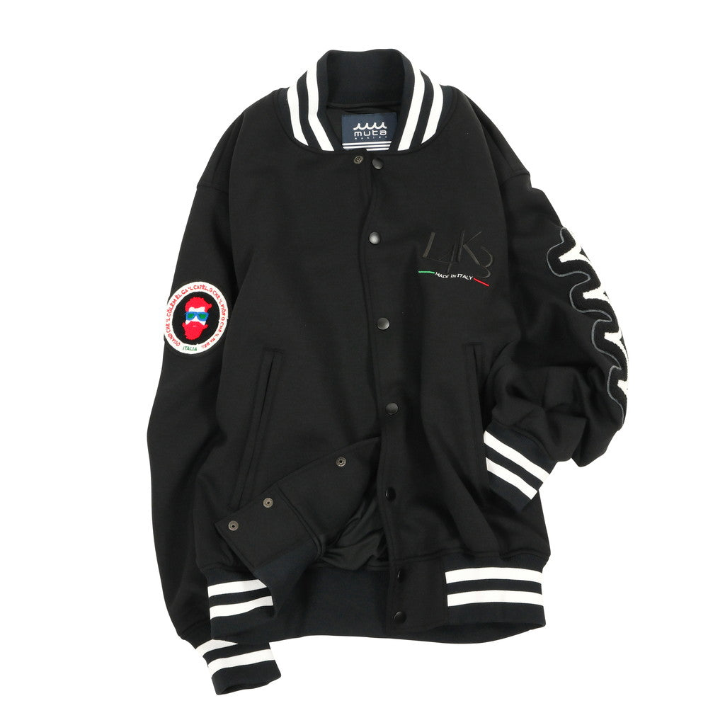 L4K3 × muta Stadium Jumper (BLACK/BLACK) – l4k3.jp