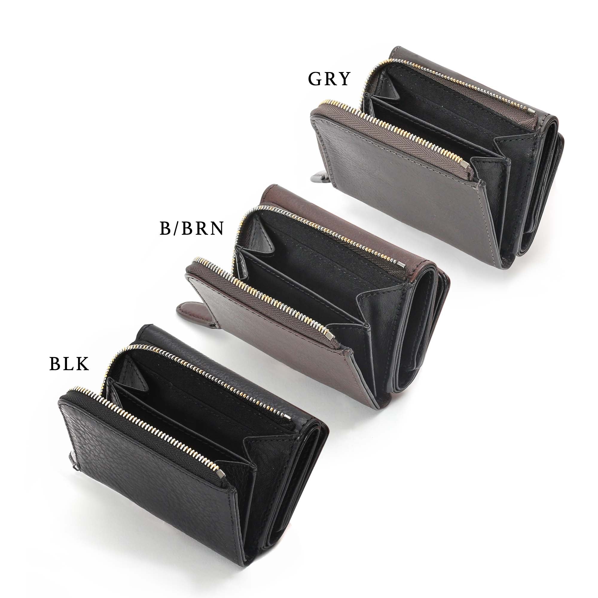 公式】レザークラフトカンパニー MINIMAL 三つ折り財布 メンズ