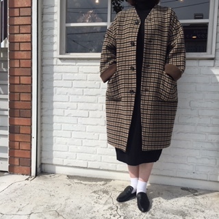 LE GLAZIK」 リバーシブル リバーコート （CHECK） – LANDSCAPE