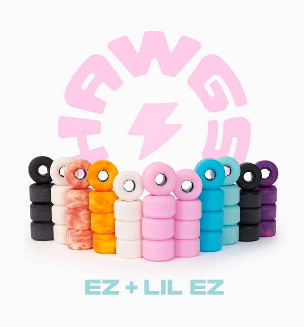 EZ Slide Hawgs 63mm 83a ダウンヒル フリーライド 63mm EZ Slide
