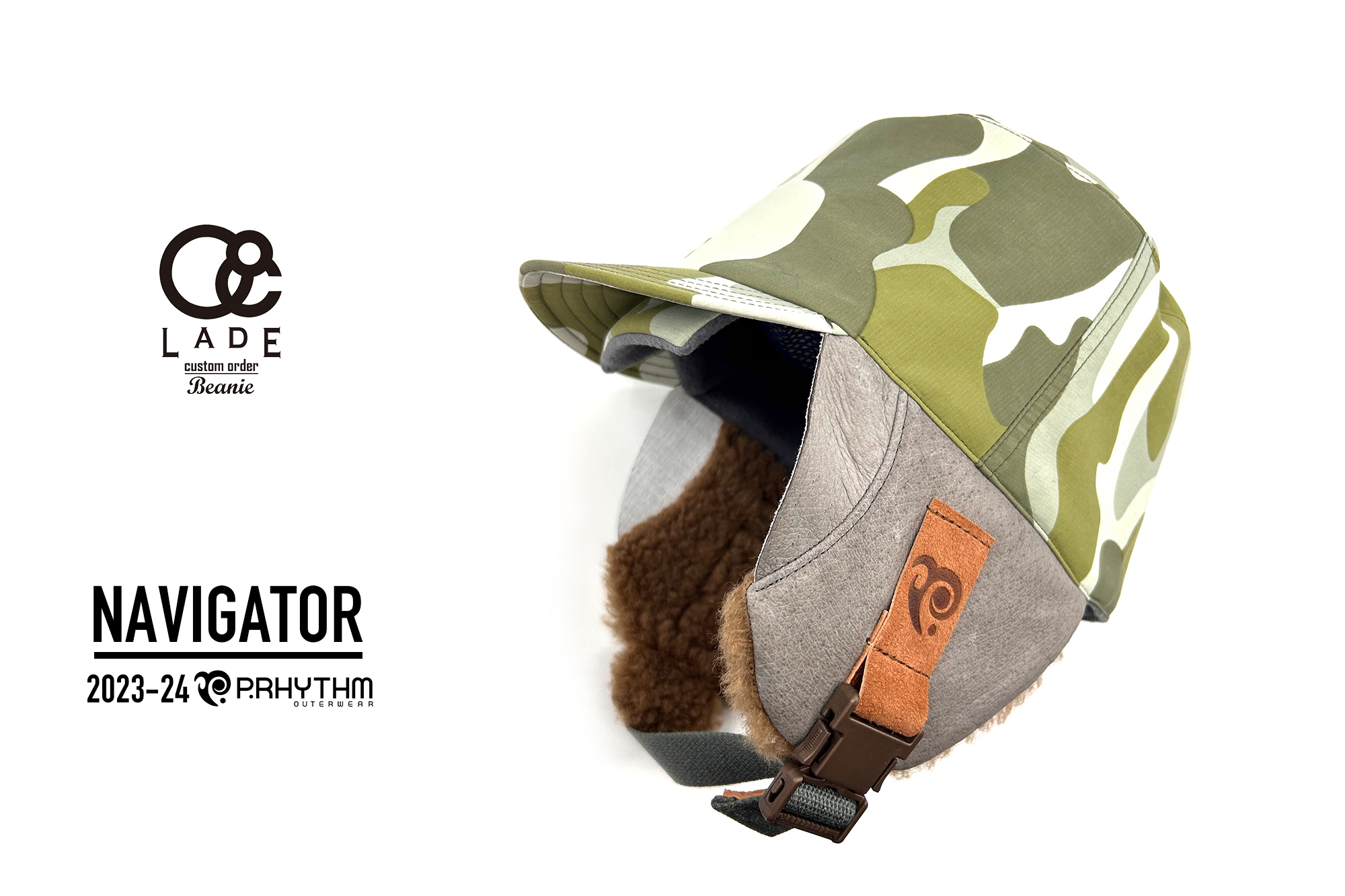 パウダーライド厳寒地対応LADEビーニーのハイパフォーマンスハイエンド