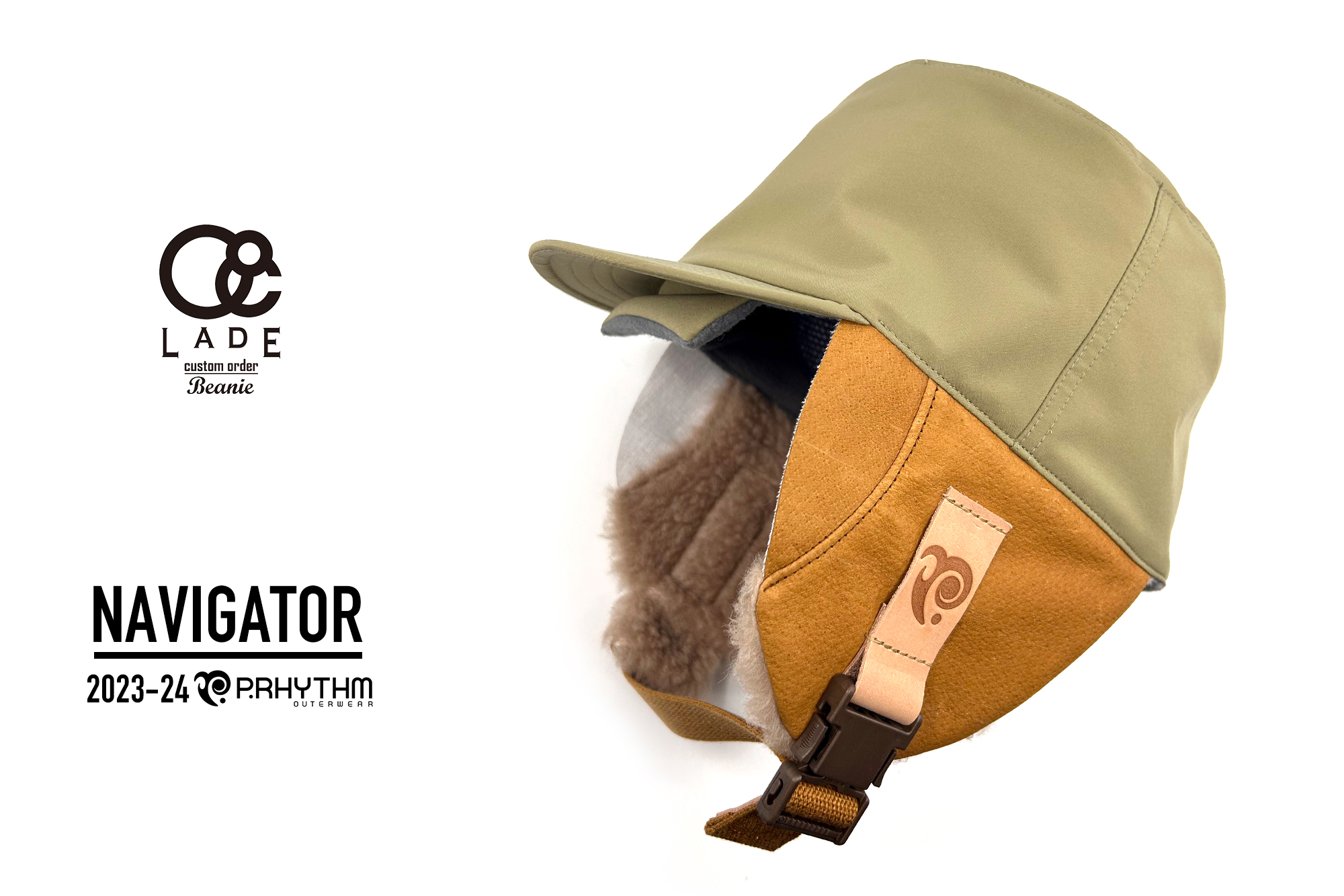 パウダーライド厳寒地対応LADEビーニーのハイパフォーマンスハイエンド