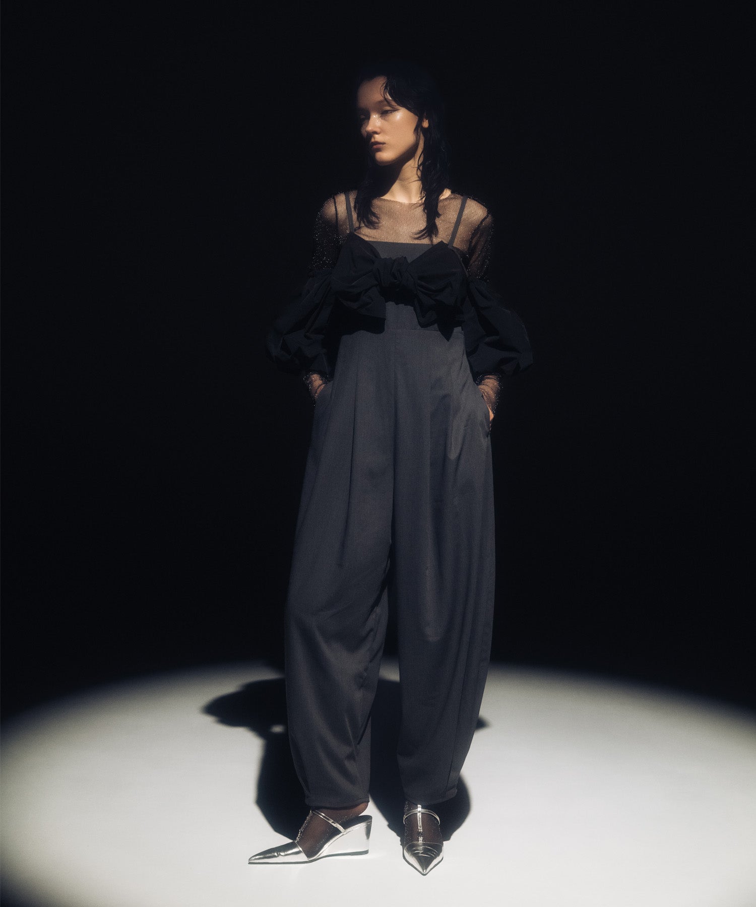 サロペット・オーバーオール・オールインワン laubeblanc Side Bow-tie