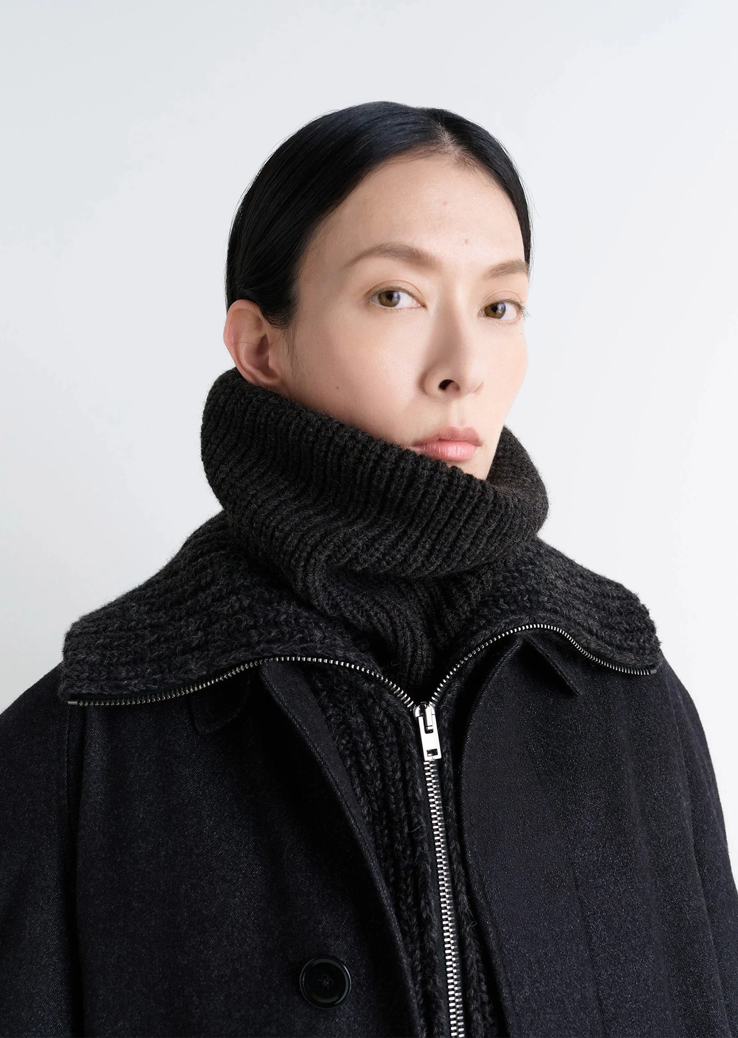Alpaca Snood — Dark Espresso – La Garçonne