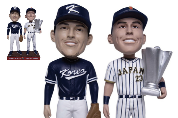 LA ドジャース トミー・エドマン ボブルヘッド 人形 ボブルヘッド