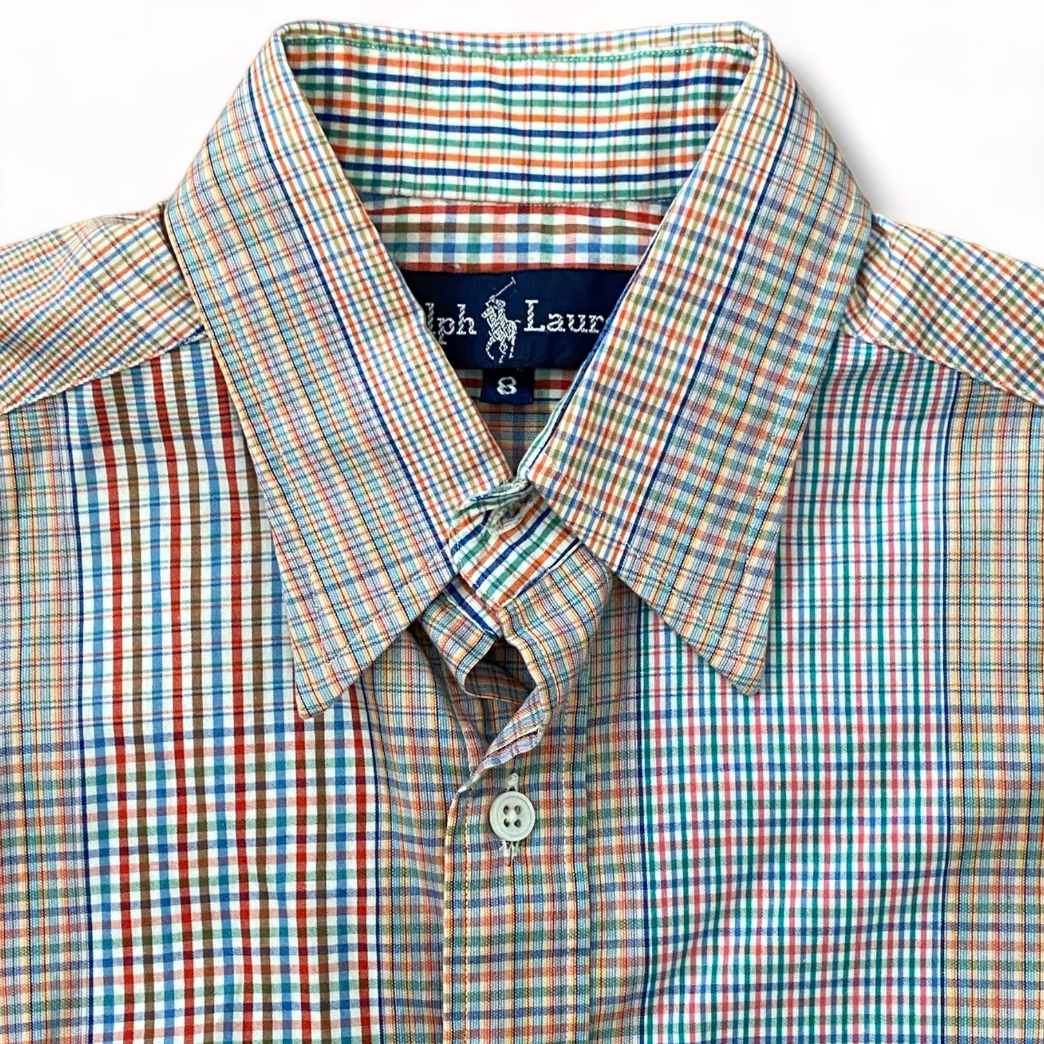 90s Ralph Lauren Plaid Shirt XS – LaliSimone