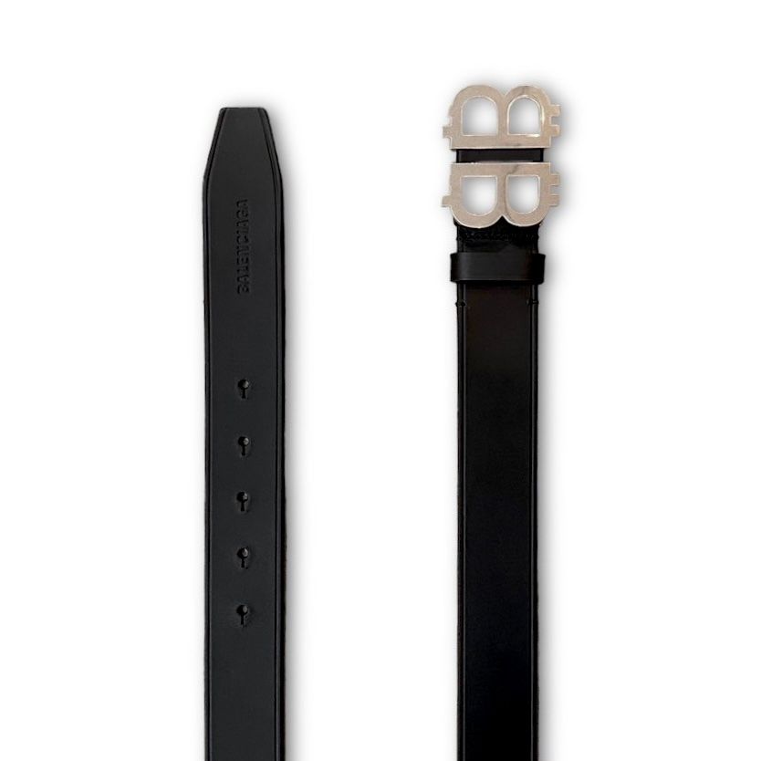 BALENCIAGA - CRYPTO BB ベルト/メンズ/バックルシルバー/ | LATIN EVE