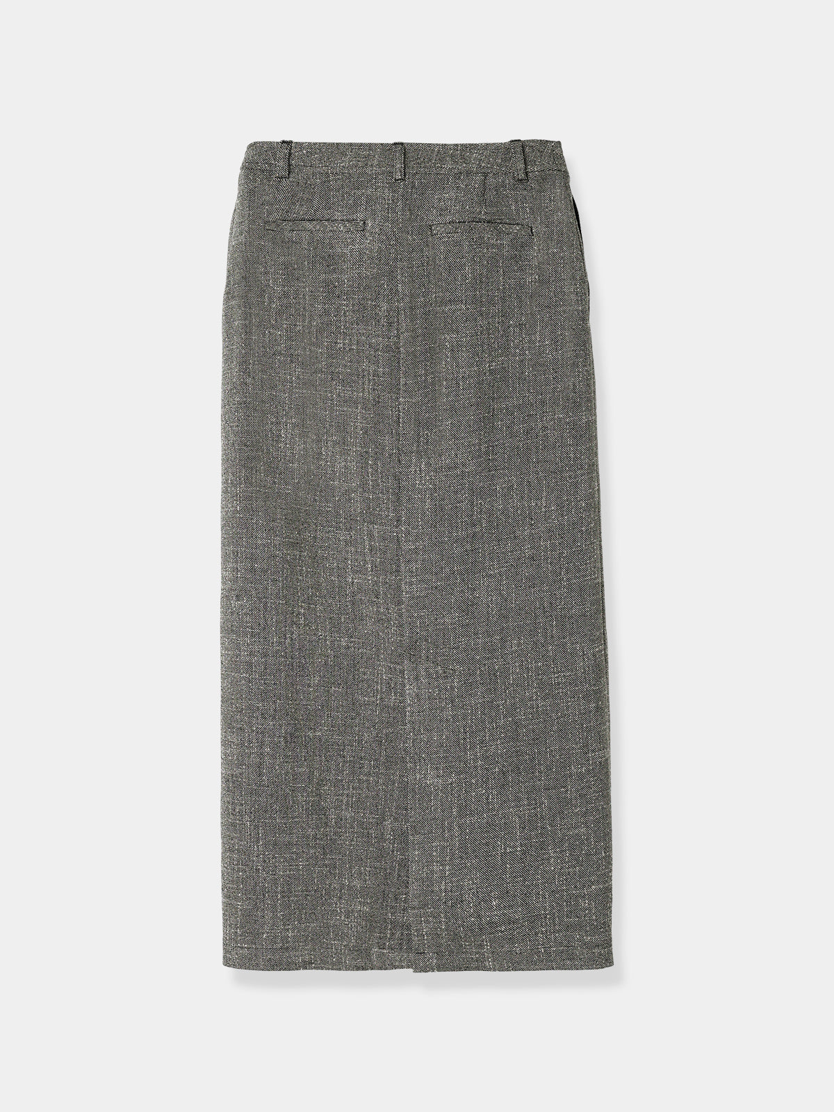 Front Pin-tuck Pencil Skirt – L'AUBE BLANC