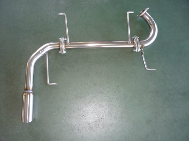 JWRC CUSTOM 左出しリヤマフラー ストレートタイコタイプ スイフト