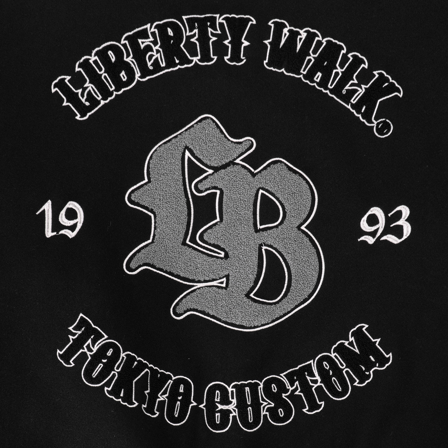 LB Car History Stadium Jumper Black - LB-ONLINE STORE