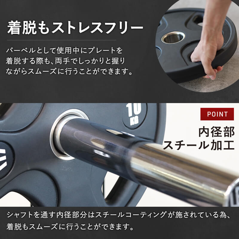 オリンピックプレート 15kg 2枚セット ｜ラインナップ｜トレーニング