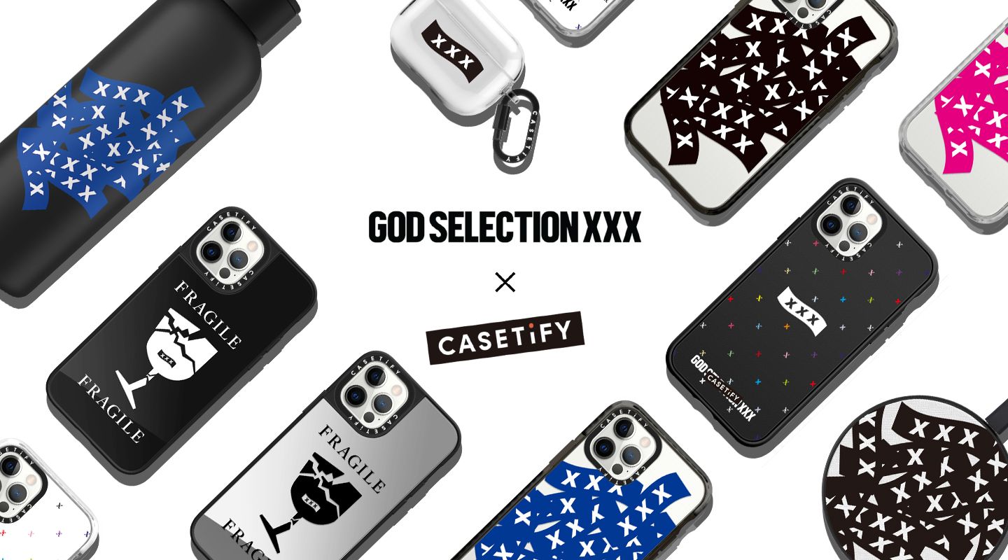 GOD SELECTION XXX × CASETiFYコラボ再び！7/16(金)発売| LEAK TOKYO