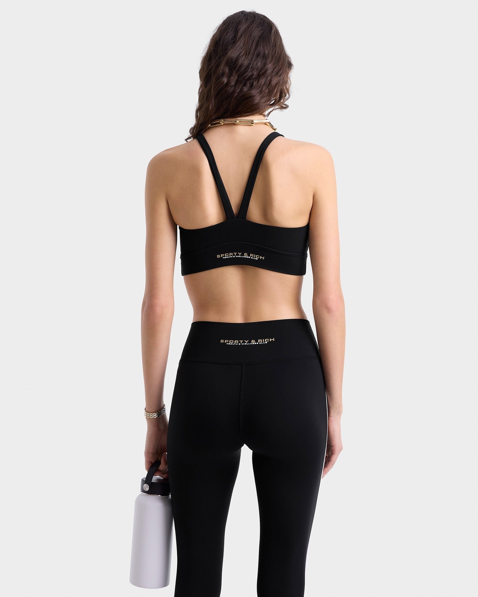 Sporty & Rich Bold Health Active Bra in Black – Leigh's of Breton