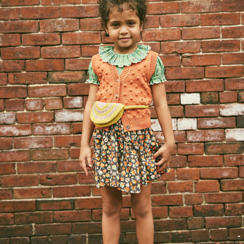 Misha&Puff（ミーシャアンドパフ）2025SS Circle Skirt -Bark