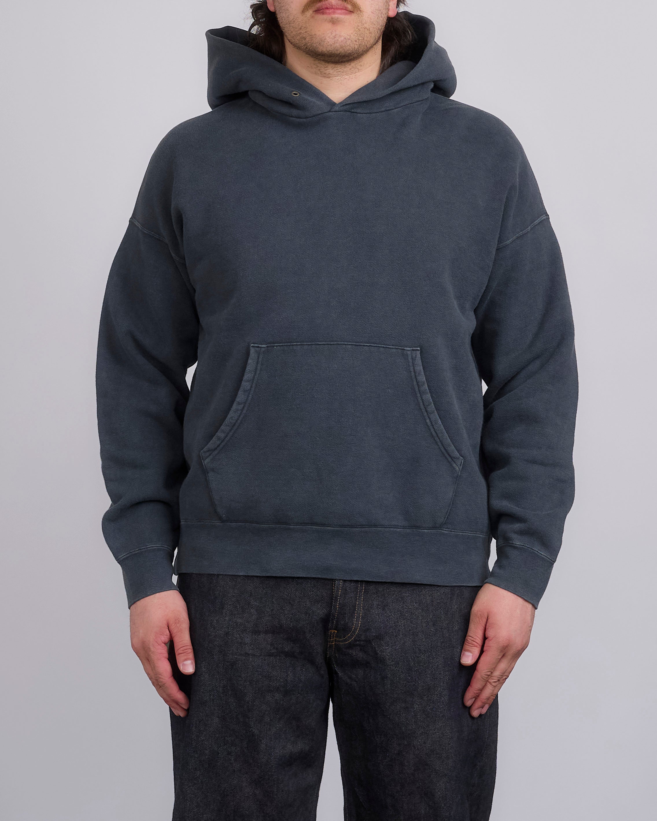 visvim Jumbo SB Hoodie DMGD Black – LESS 17