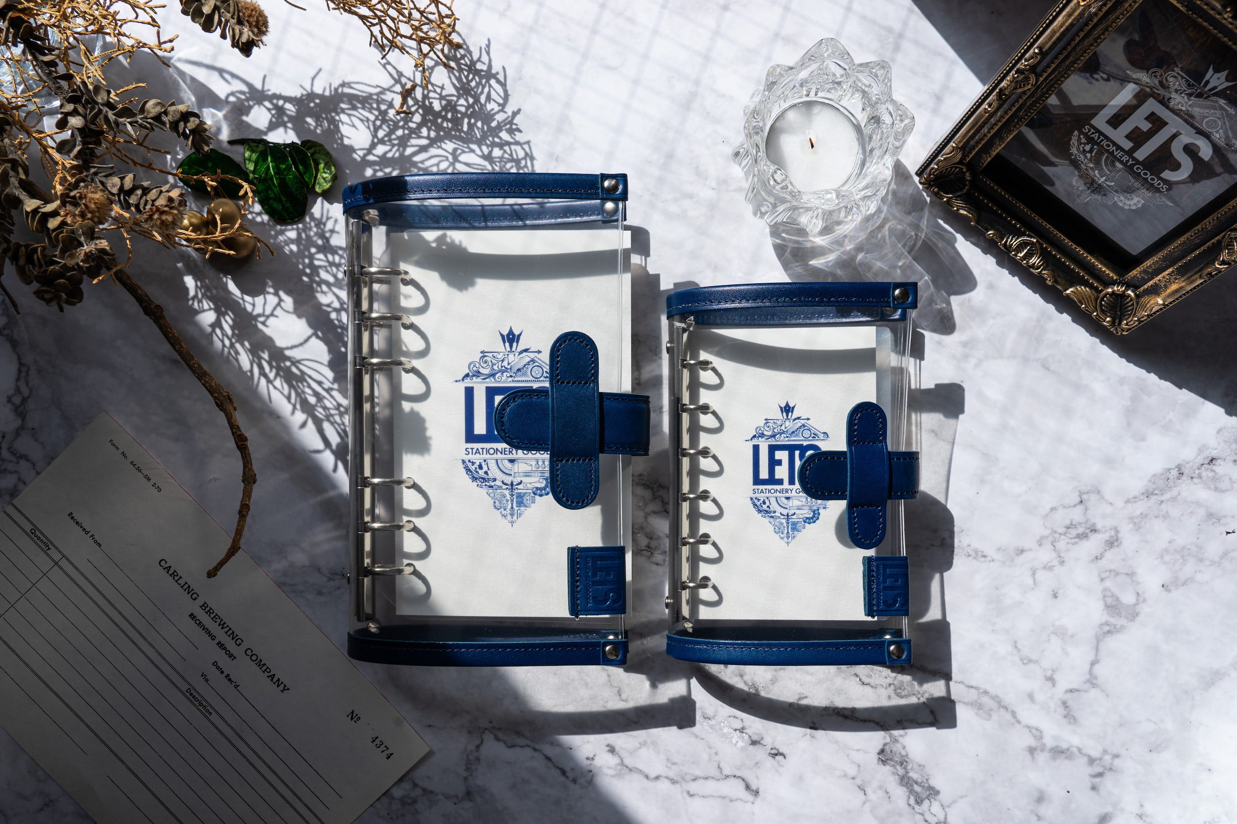 新製品】LETSクリアシステム手帳〈ブルー〉を発売いたします – LETS