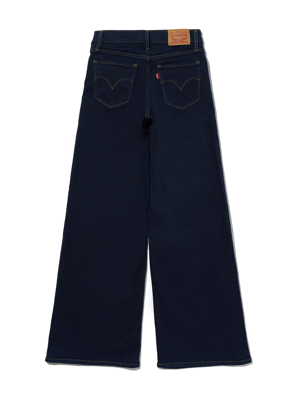 Levi's リメイク ブラック ワイドレッグデニム Levi's リメイク