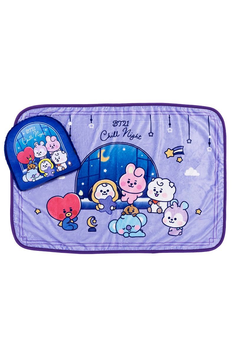 ベビー ブランケット(CHILL NIGHT) BT21 – LINE FRIENDS SQUARE JAPAN