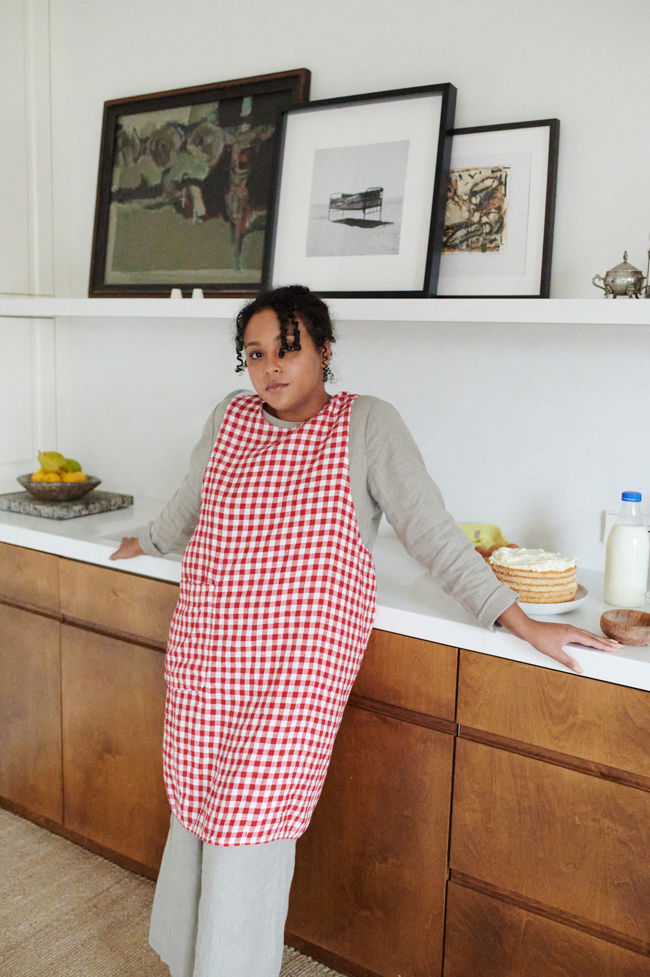 Rita Linen Apron - Linenfox