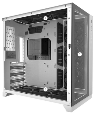 PC-O11DYNAMIC - Black Tempered Glass ATX Mid-Tower Computer Case