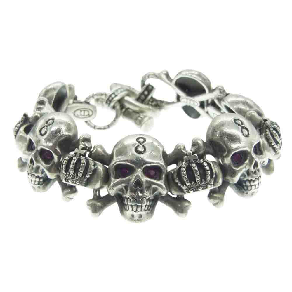 Justin Davis ジャスティンデイビス スカル ブレスレットSBJ500 SKULL