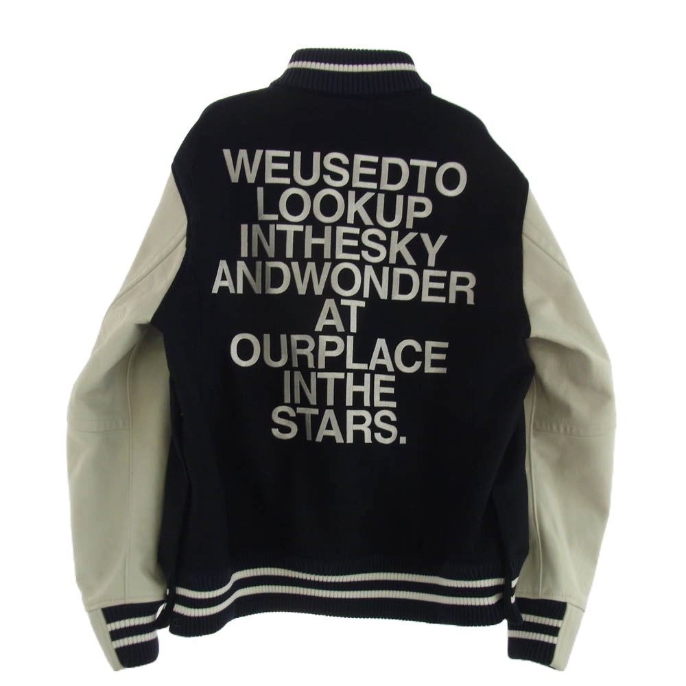 Sacai サカイ 23AW 23-03130M INTERSTELLAR Blouson Sロゴ メルトン