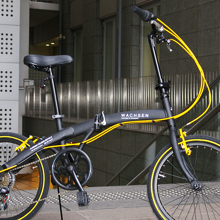 20インチアルミ折りたたみ 自転車6段変速 Angriff BA-100 | WACHSEN