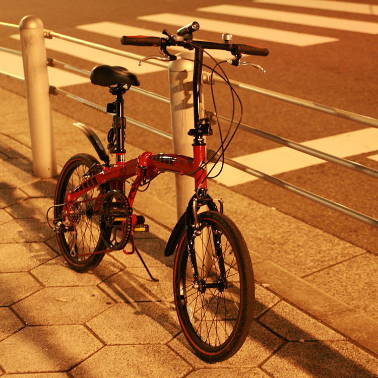 20インチ アルミ 折りたたみ自転車 7段変速 Schnell BA-10R | WACHSEN